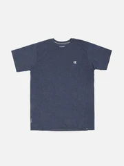 (T0351) 베이퍼 코튼 베이직 반팔티 NAVY HEATHER